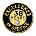 Excellence In Service Pin - 38 Years
